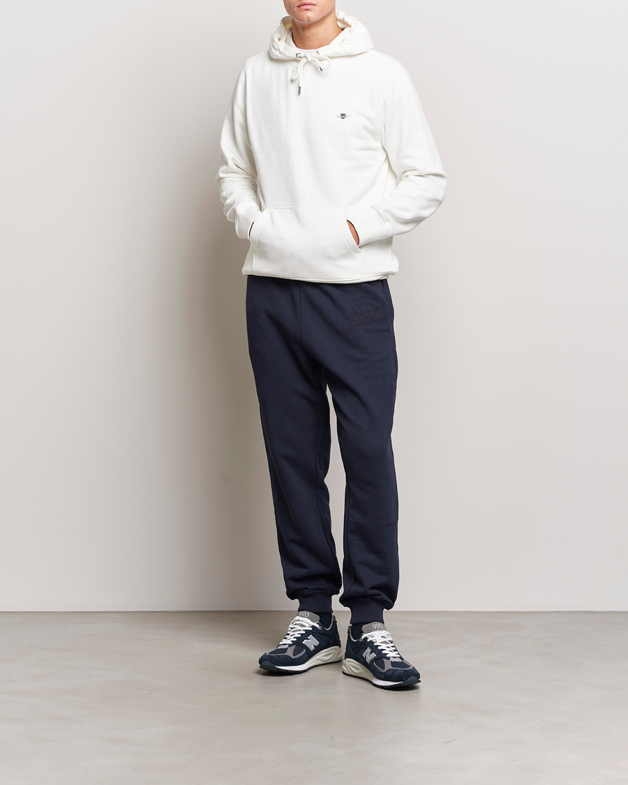 Herre | Bukser | GANT | Archive Shield Sweatpants Evening Blue