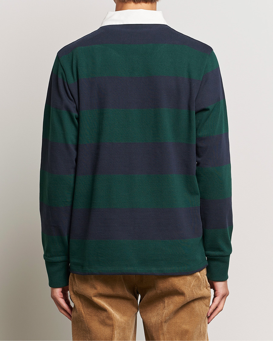 Herre | Trøjer | GANT | Original Barstripe Heavy Rugger Tartan Green