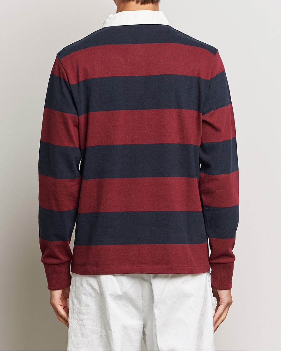 Herre | Trøjer | GANT | Original Barstripe Heavy Rugger Plumped Red