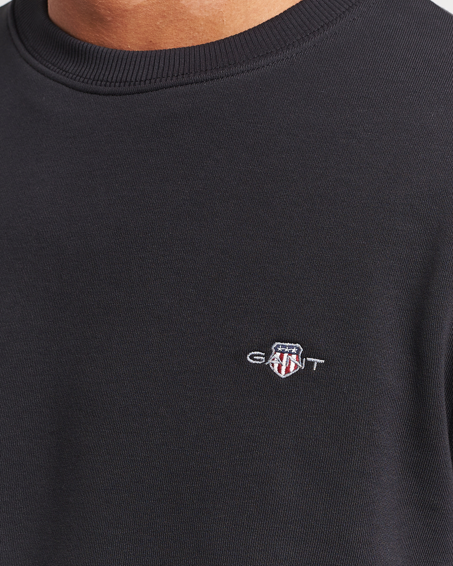 Herre | Trøjer | Gant | Original Crew Neck Sweatshirt Black