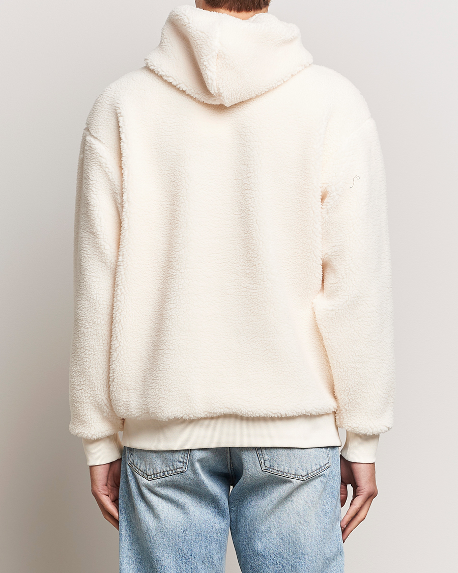 Herre | Trøjer | GANT | Sherpa Fleece Hoodie Cream