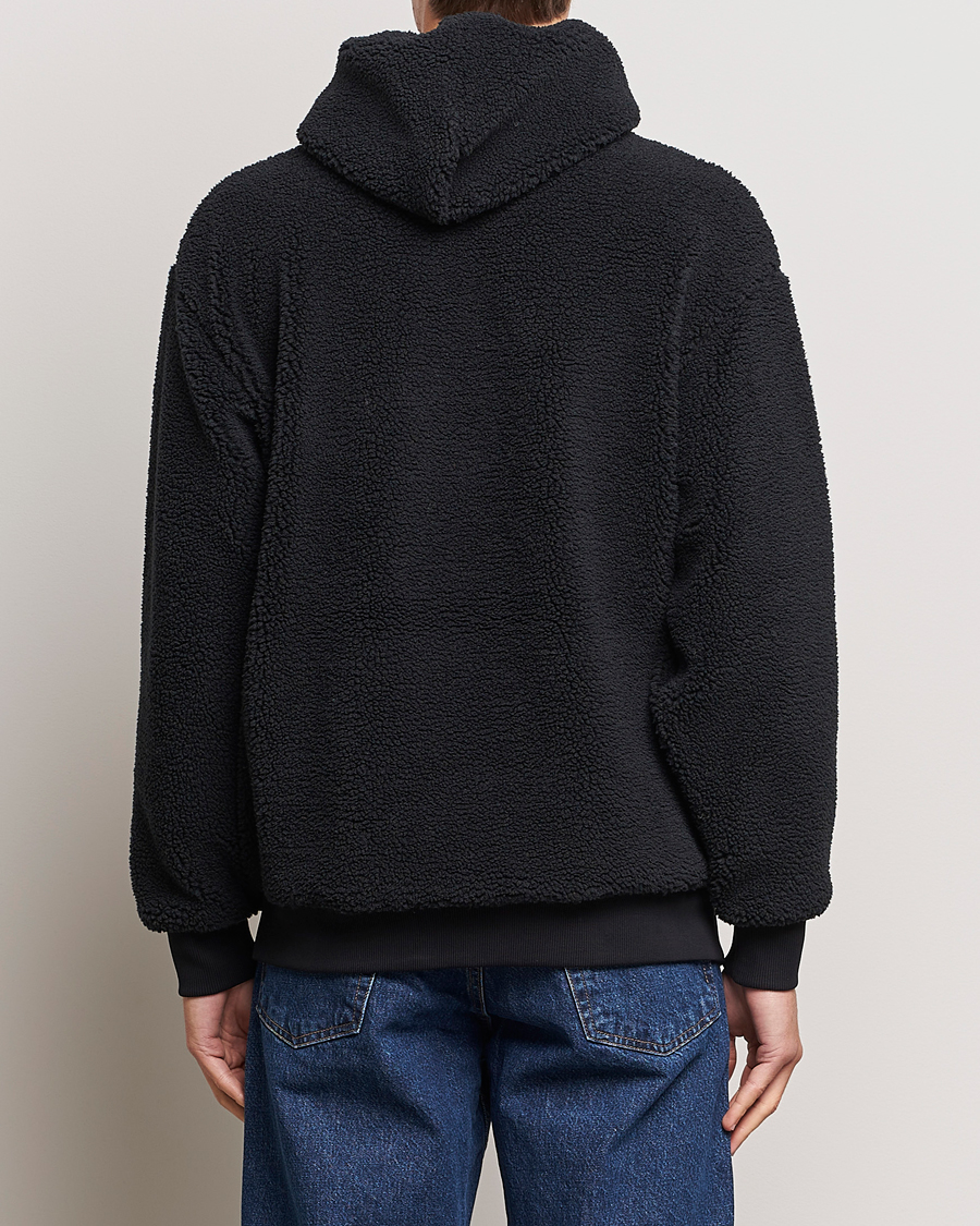 Herre | Trøjer | GANT | Sherpa Fleece Hoodie Black