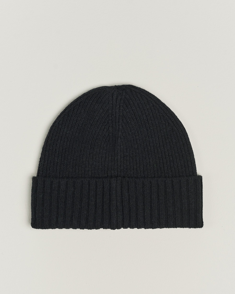 Herre | Huer | Gant | Wool Lined Beanie Black