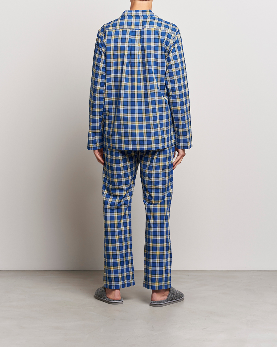 Herre | Pyjamas & Morgenkåber | Gant | Checked Pyjama Set College Blue