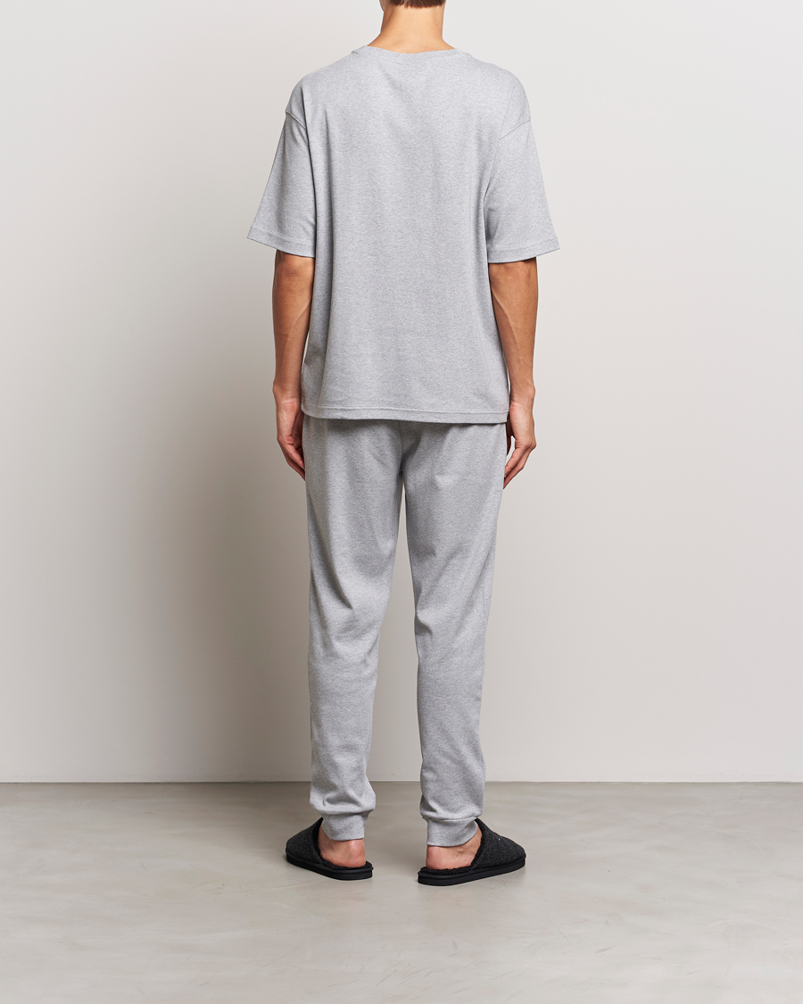 Herre | Pyjamas & Morgenkåber | GANT | Premium Loungewear Set Grey Melange