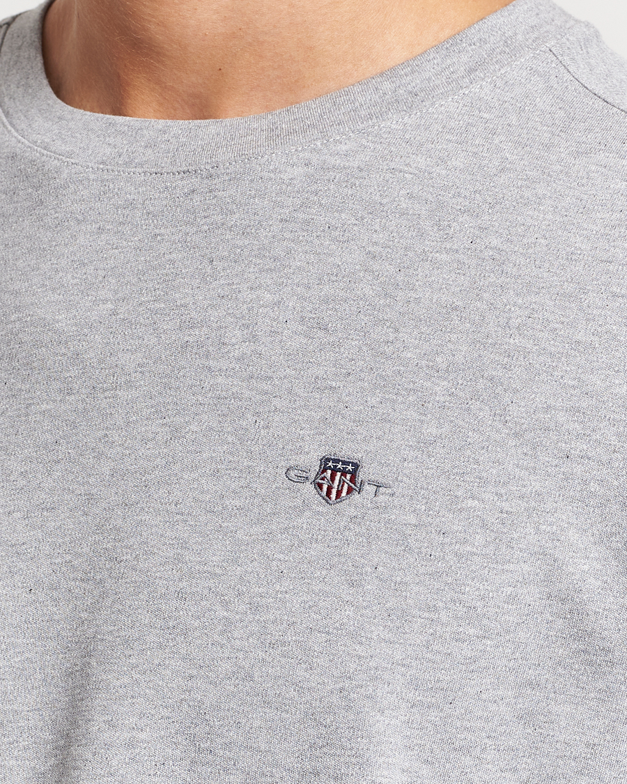Herre | Pyjamas & Morgenkåber | GANT | Premium Loungewear Set Grey Melange