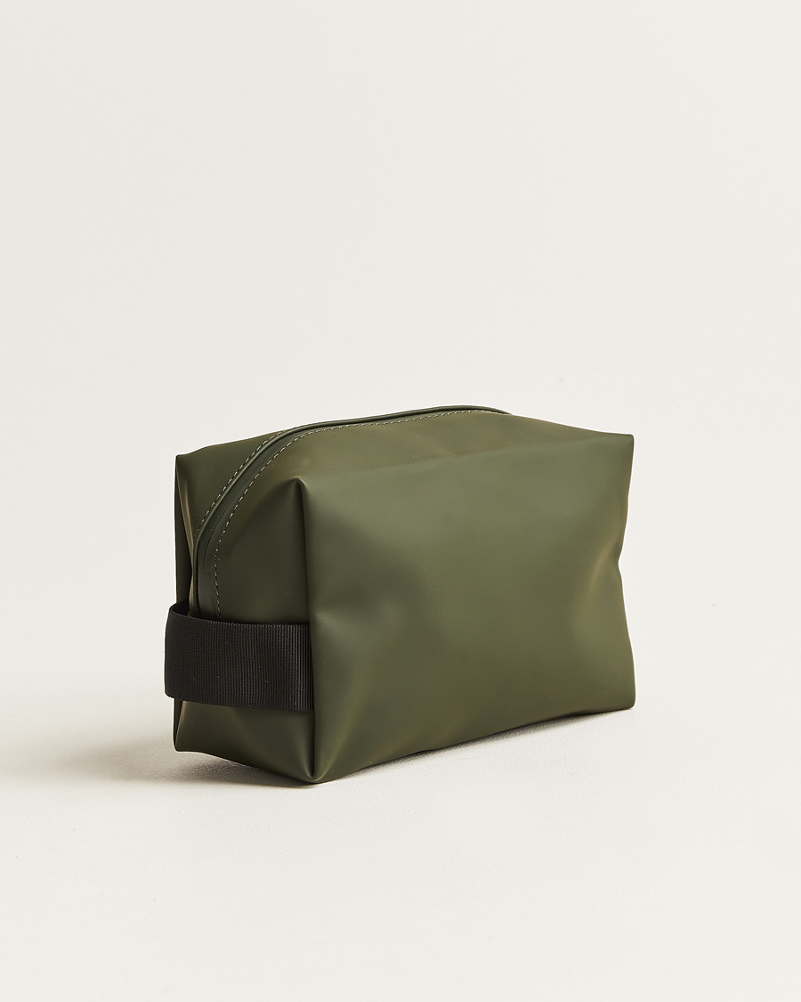 Herr | Necessärer | RAINS | Washbag Small Green