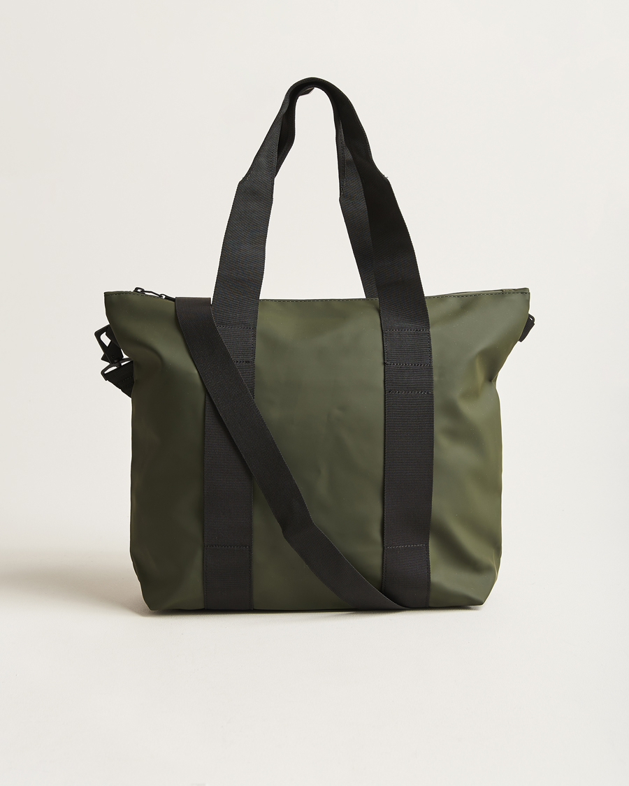 finansiel praktiserende læge Altid RAINS Tote Bag Rush Green - CareOfCarl.dk