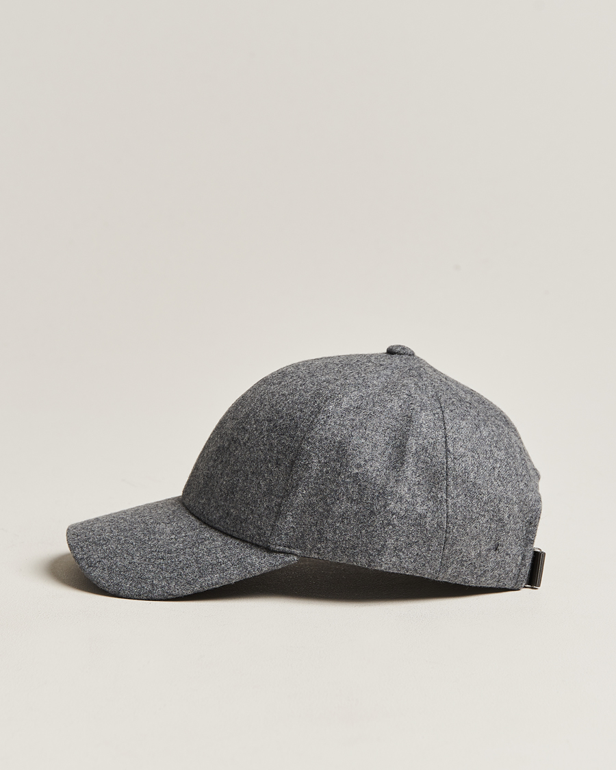 Herre | Varsity Headwear Flannel Baseball Cap Granite Grey | Varsity Headwear | Flannel Baseball Cap Granite Grey