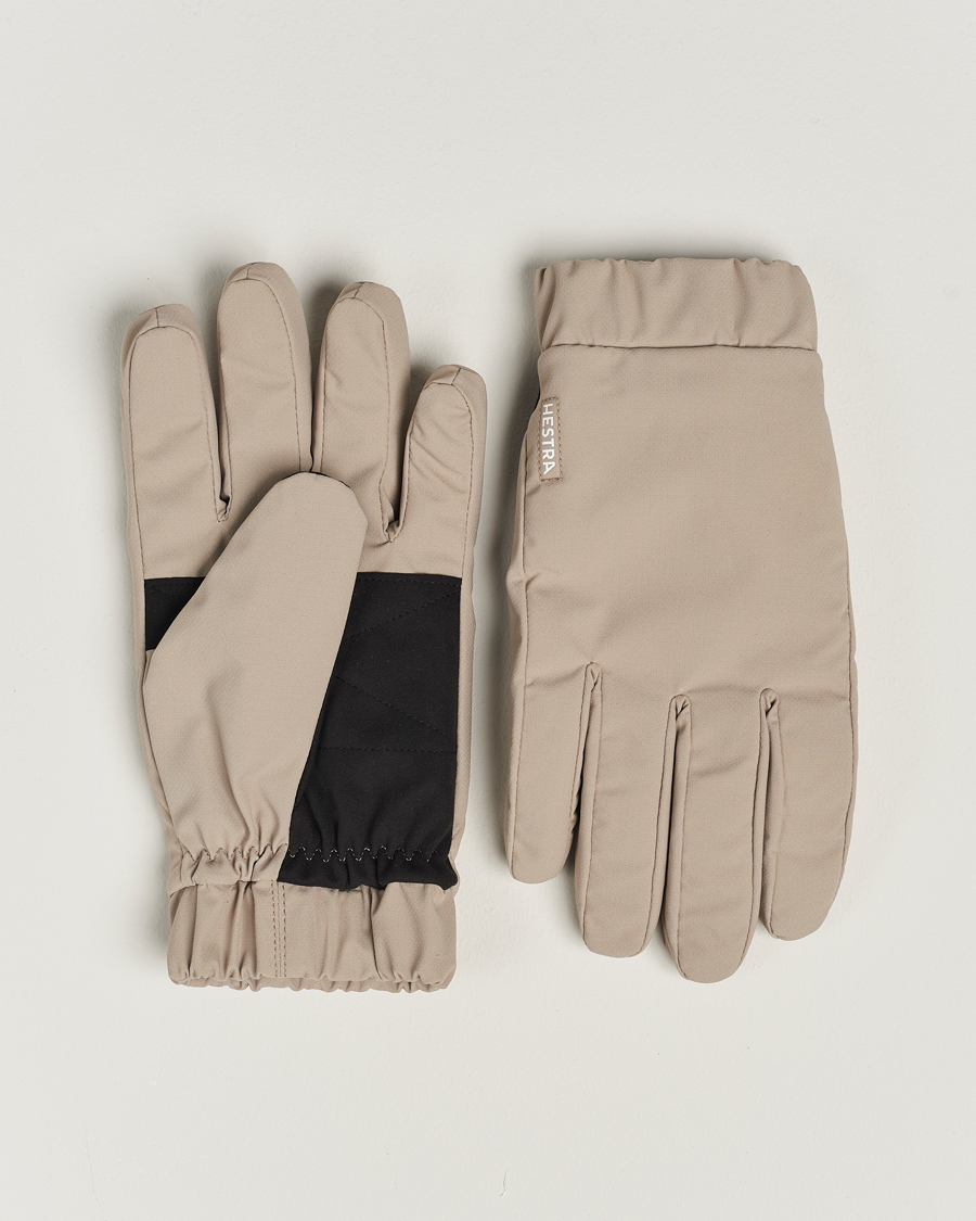 Herre | Hestra Axis Primaloft Waterproof Glove Beige | Hestra | Axis Primaloft Waterproof Glove Beige