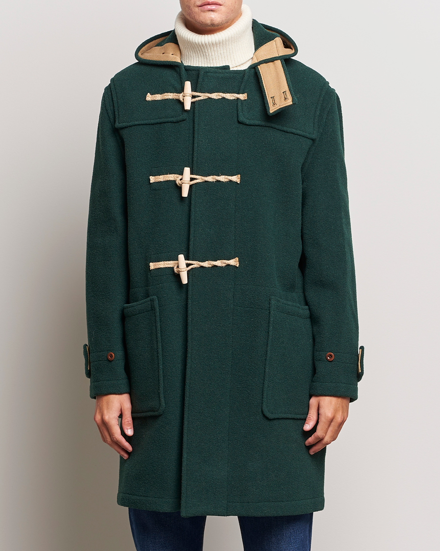 Herre | Duffle coats | Gloverall | 575 Monty Original Duffle Coat Pine Green