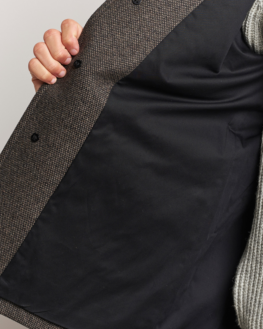 Herre | Jakker | Gloverall | Wool Worker Shirt Jacket Black/White