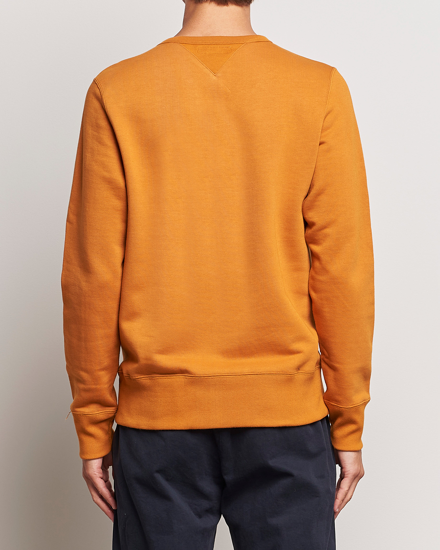 Herre | Trøjer | Merz b. Schwanen | Organic Cotton Crew Neck Sweatshirt Desert Sun