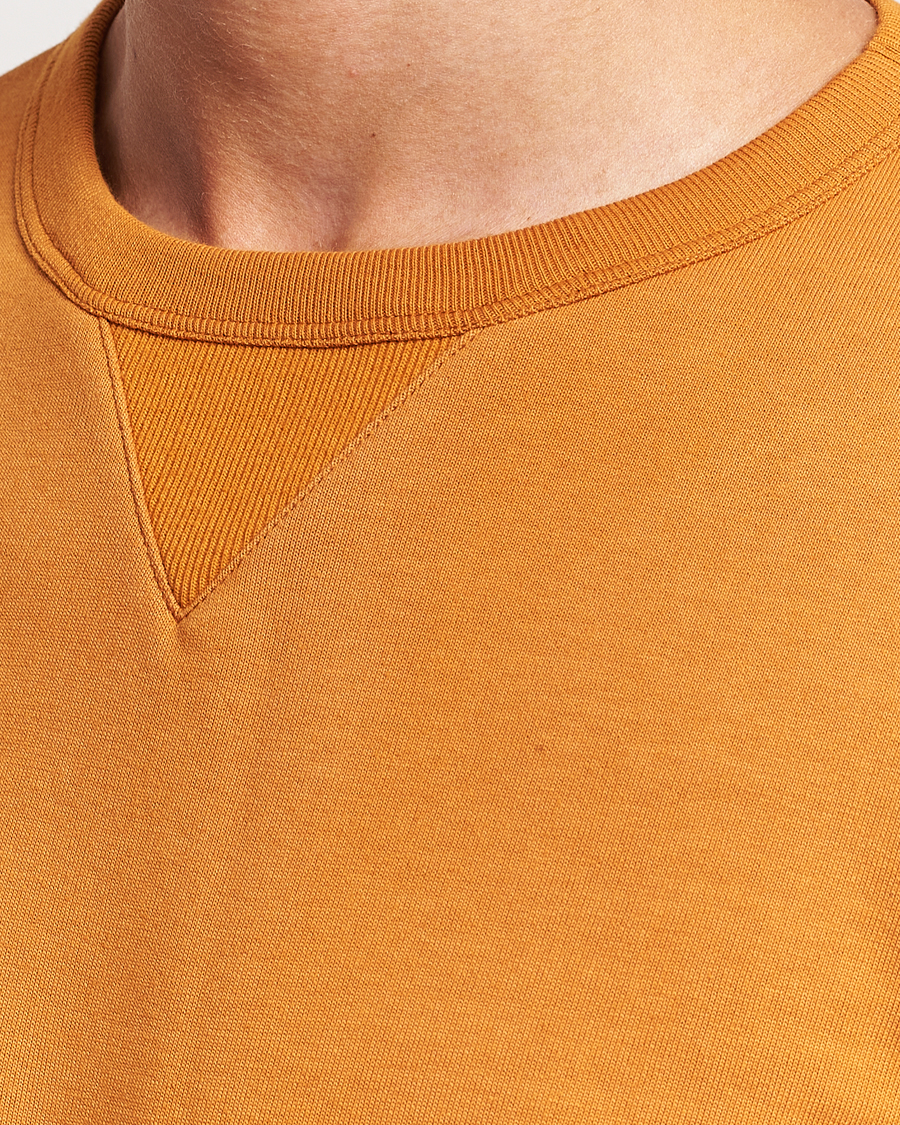 Herre | Trøjer | Merz b. Schwanen | Organic Cotton Crew Neck Sweatshirt Desert Sun