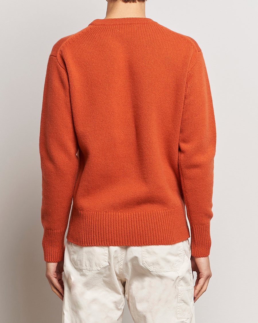 Herre | Trøjer | Merz b. Schwanen | Cashmere/Merino Pullover Rust