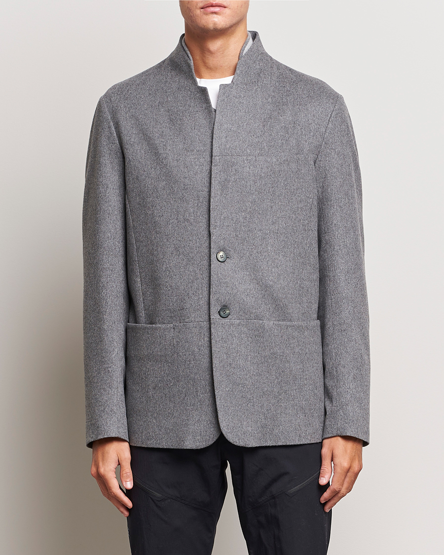 Herre | Blazere & jakker | SEASE | Ellen Wool/Cashmere Blazer Light Grey