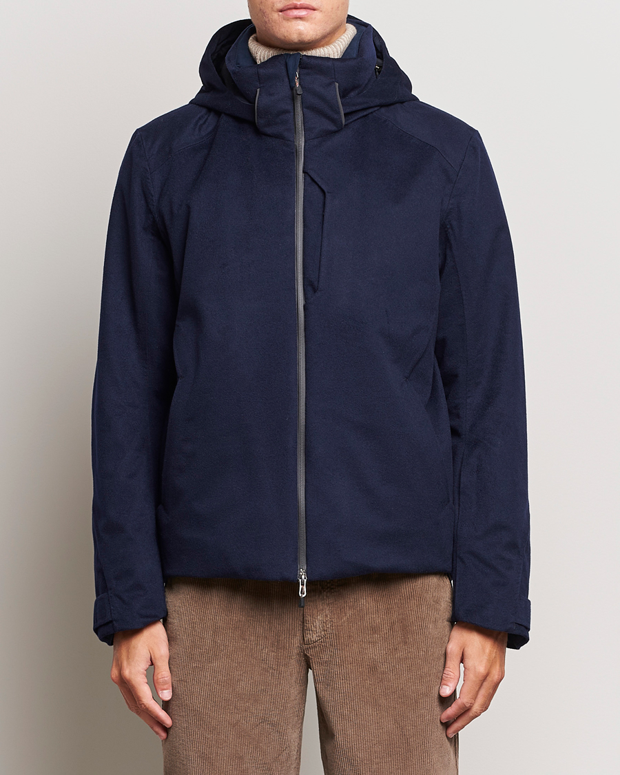Herre | Jakker | SEASE | Balma Cashmere Down Jacket Navy