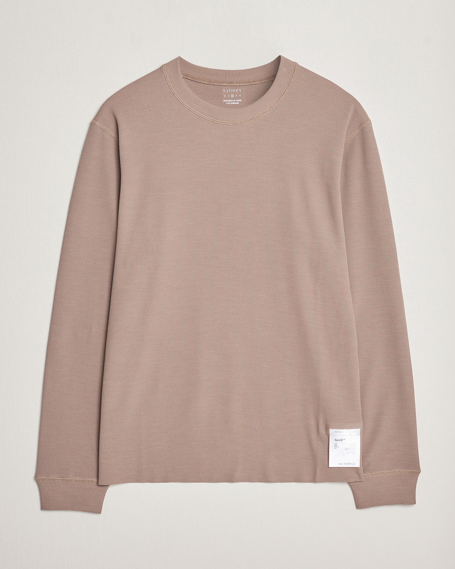 Herre | T-Shirts | Satisfy | Aura3D Base Layer Khaki