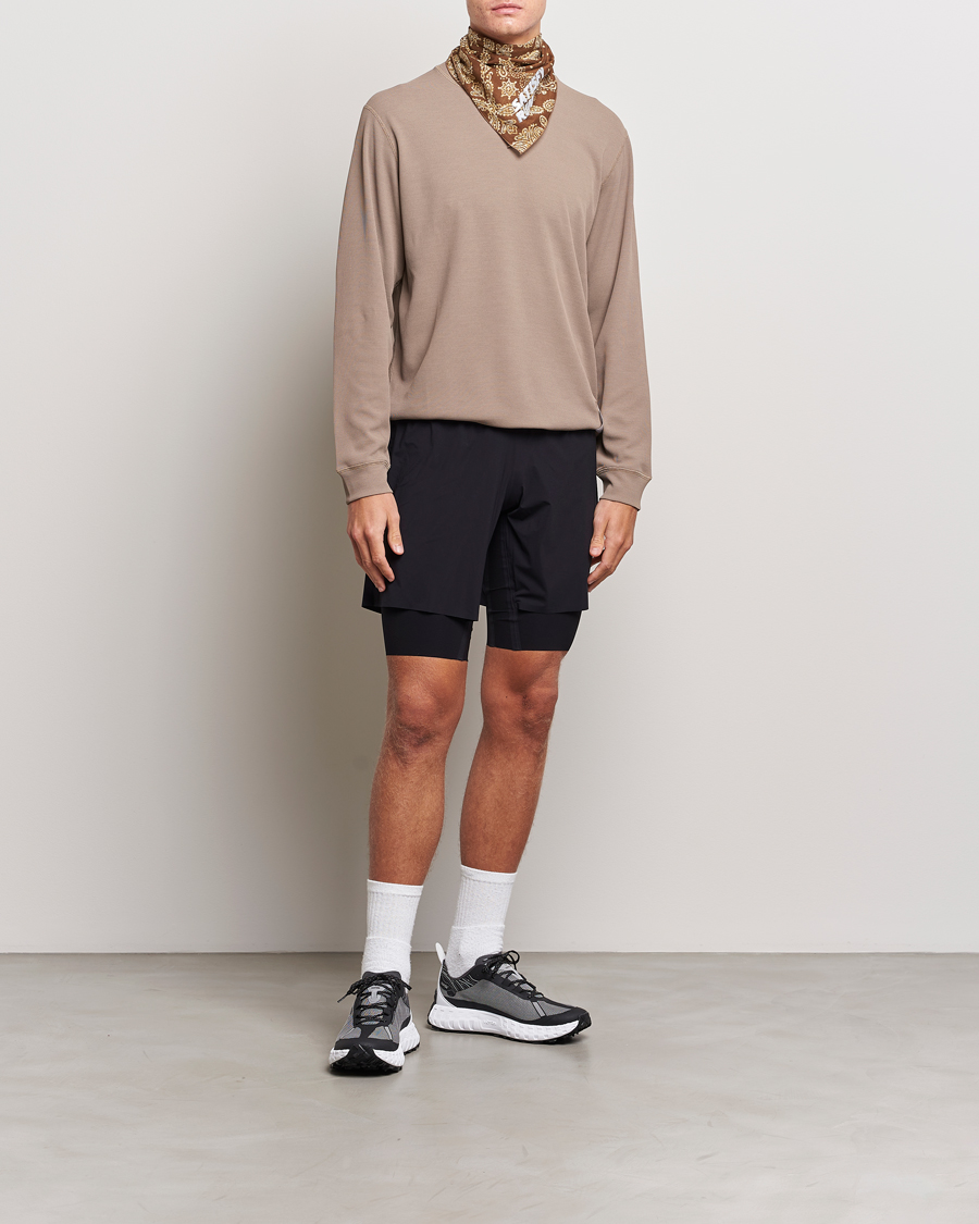 Herre | T-Shirts | Satisfy | Aura3D Base Layer Khaki