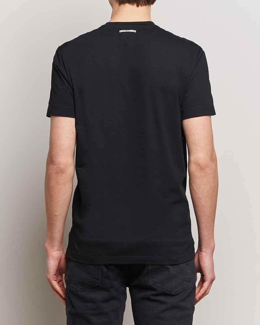 Herre | T-Shirts | Dsquared2 | 3-Pack Cotton Crew Neck T-Shirt White/Grey/Black