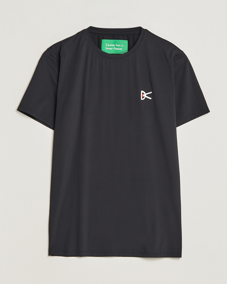 Herre | Sorte t-shirts | District Vision | Ultralight Aloe Short Sleeve Black