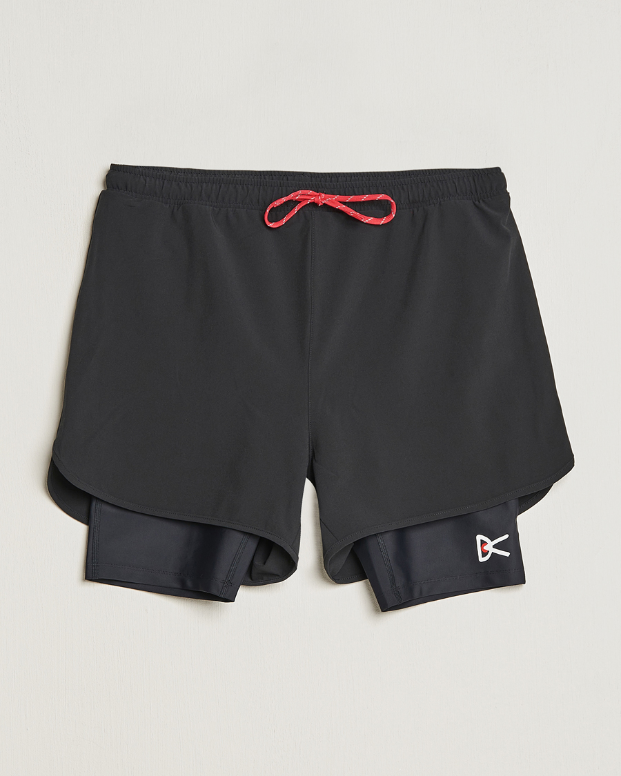 Herre |  | District Vision | Layered Pocketed Trail Shorts Black