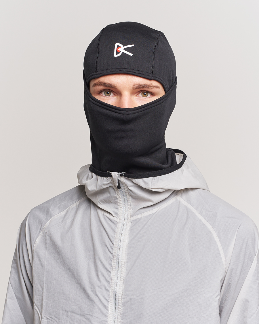 Herre | Active | District Vision | Articulated Grid Fleece Balaclava Black