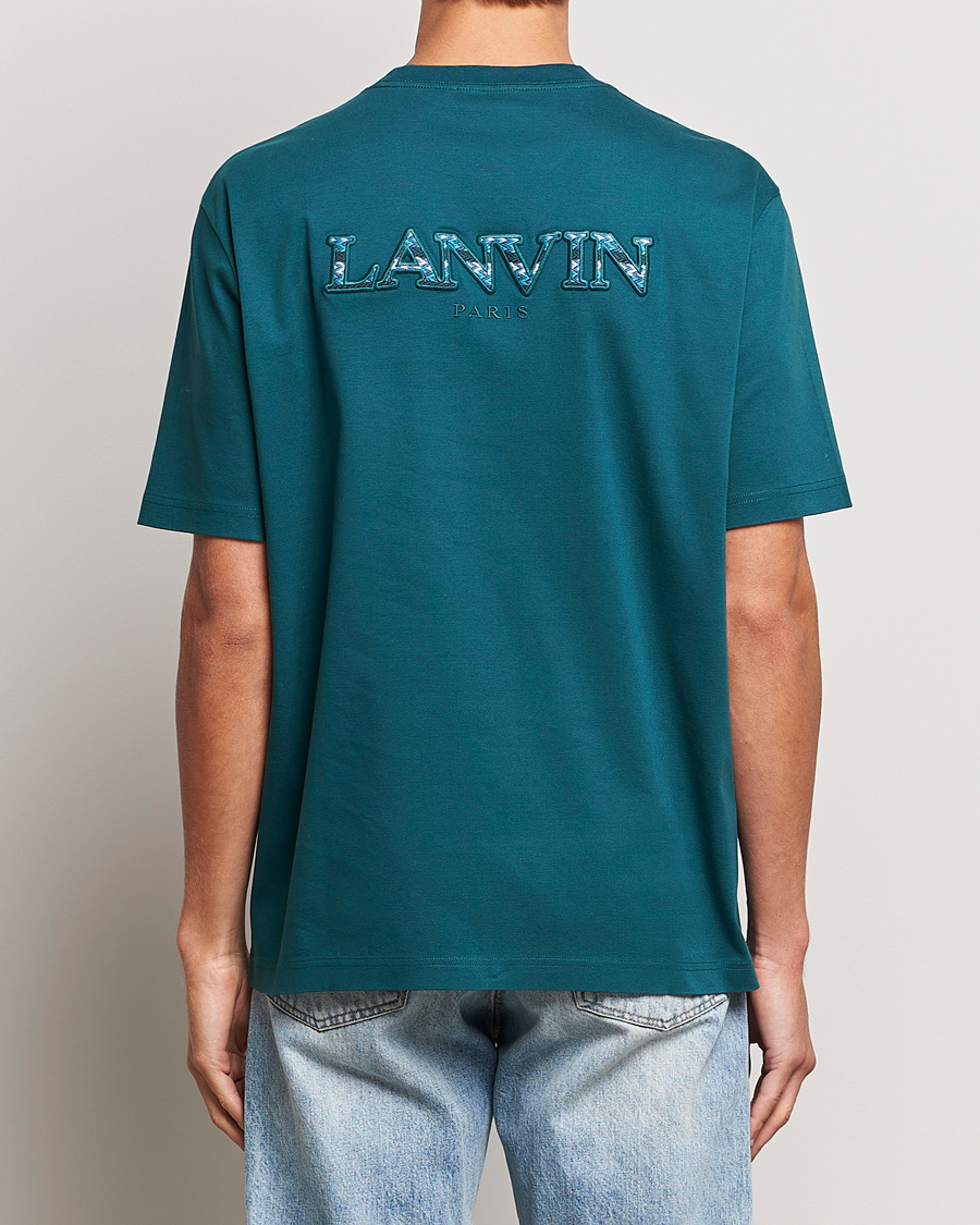 Herre | T-Shirts | Lanvin | Curb Back Logo T-Shirt Dragon