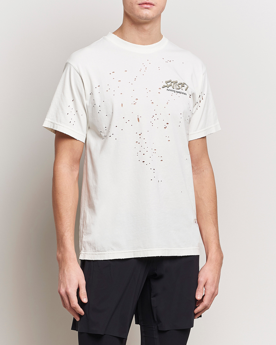 Herre | Klær | Satisfy | MothTech T-Shirt Off White