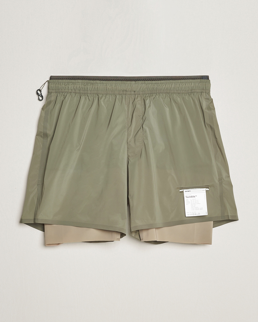 Herre | Shorts | Satisfy | TechSilk 8 Inch Shorts Vetiver