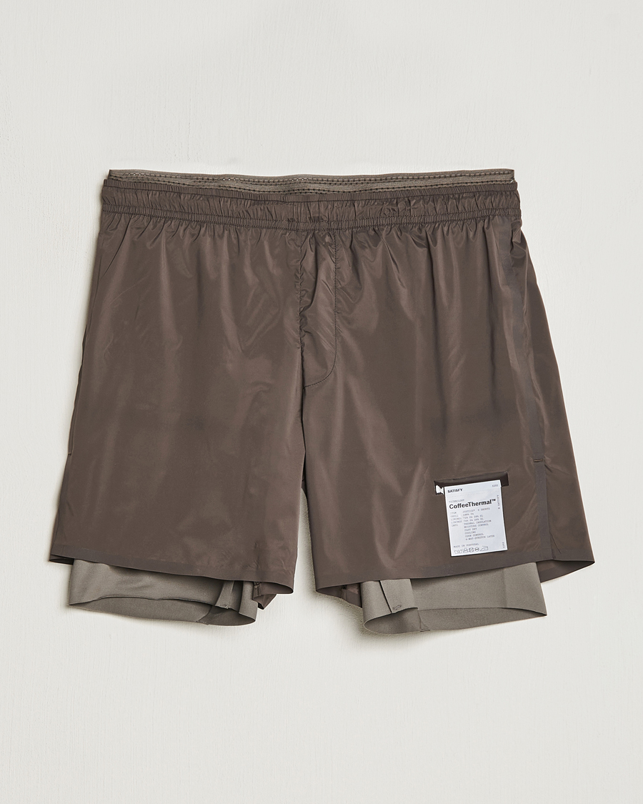 Herre | Shorts | Satisfy | CoffeeThermal 8 Inch Shorts Quicksand