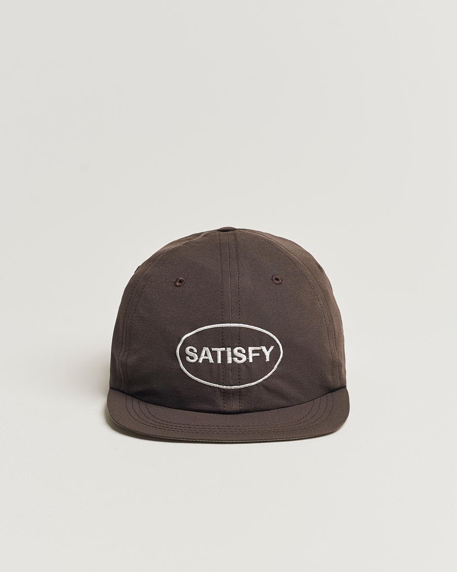 Herre | Satisfy PeaceShell Running Cap Brown | Satisfy | PeaceShell Running Cap Brown