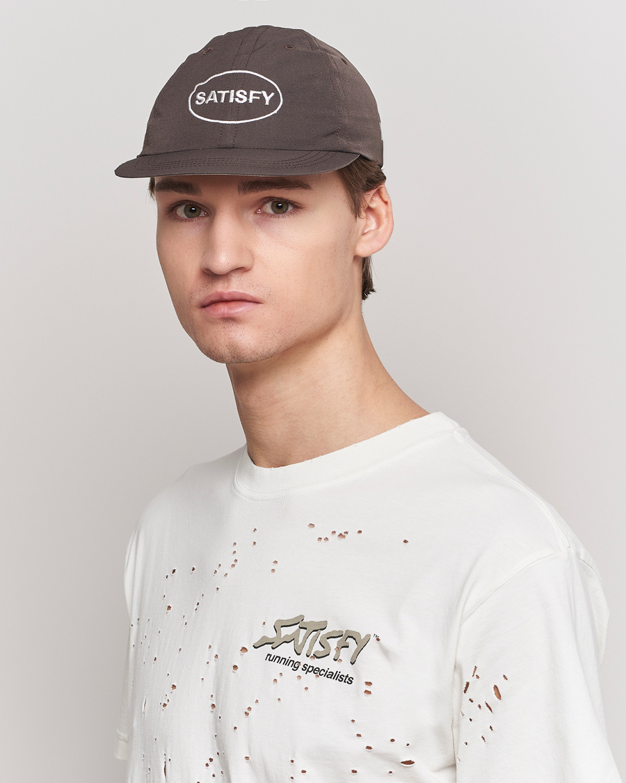 Herre | Satisfy PeaceShell Running Cap Brown | Satisfy | PeaceShell Running Cap Brown