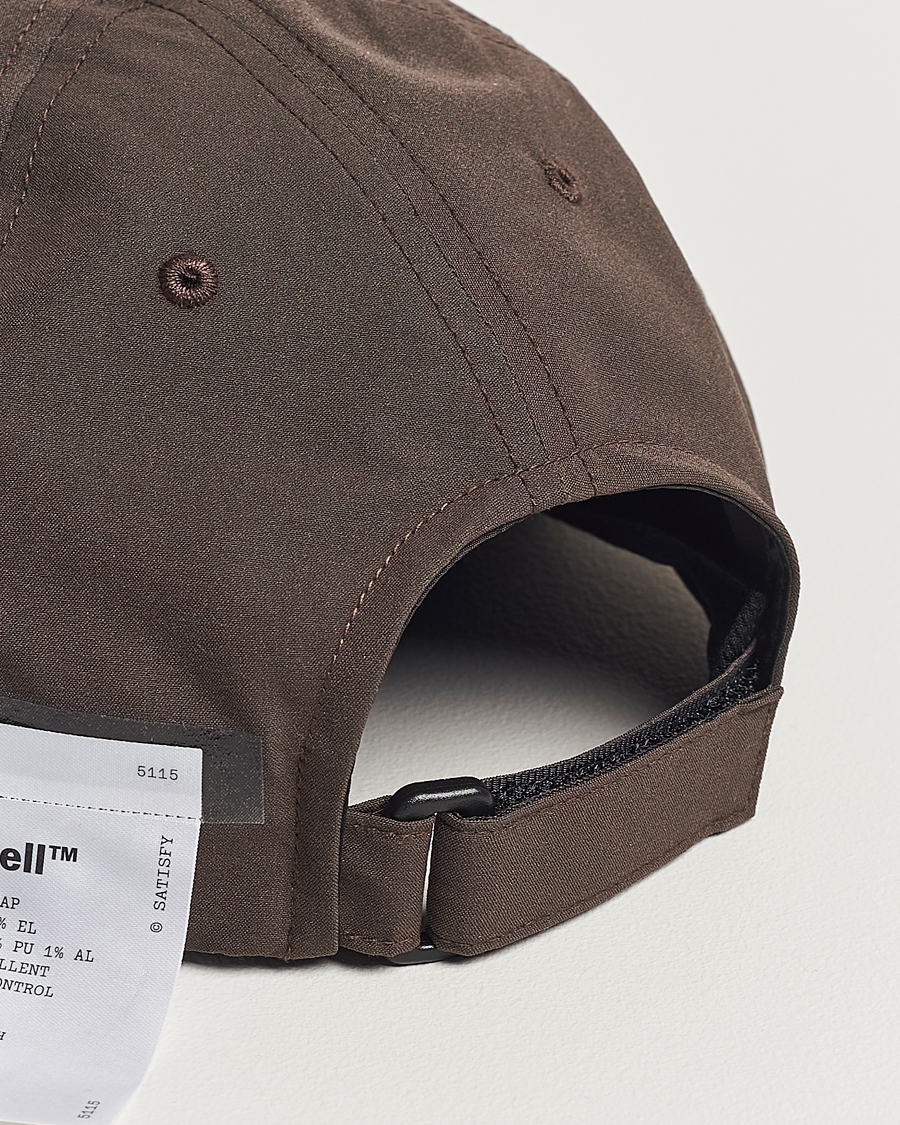 Herre | Satisfy PeaceShell Running Cap Brown | Satisfy | PeaceShell Running Cap Brown