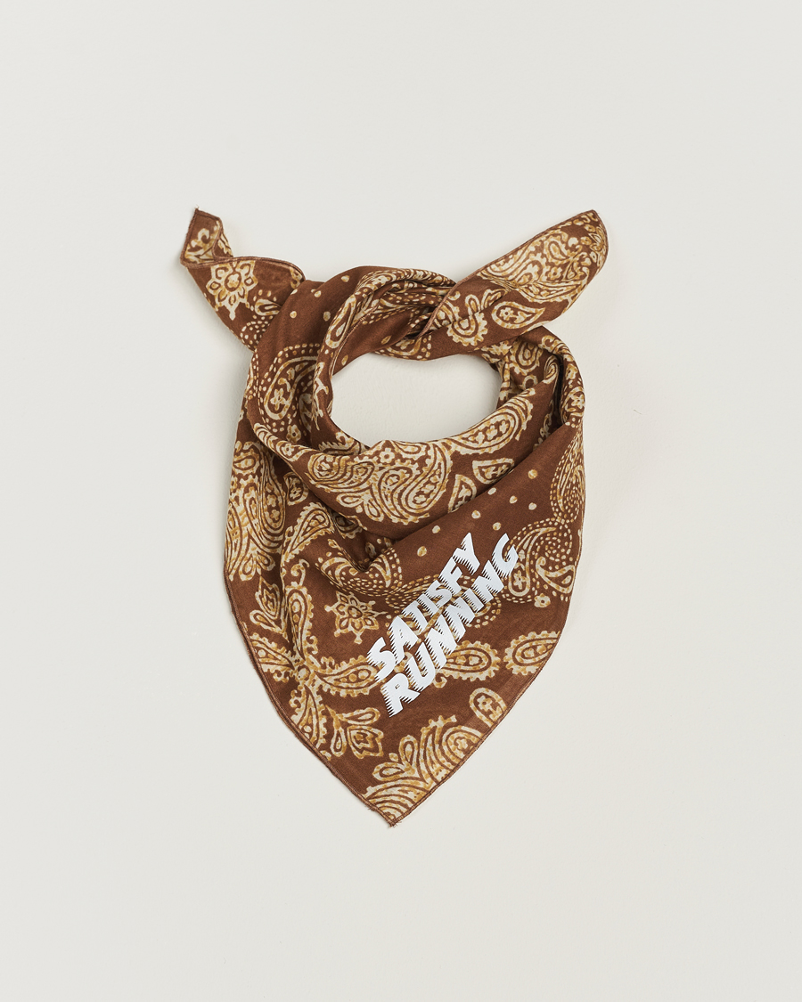 Herre | Satisfy Japanese Cotton Bandana Brown | Satisfy | Japanese Cotton Bandana Brown