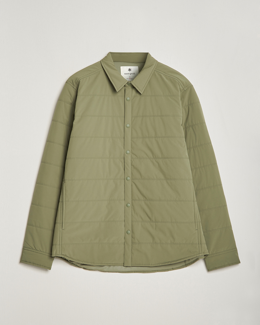 Herre | Jakker | Snow Peak | Flexible Insulated Shirt Olive