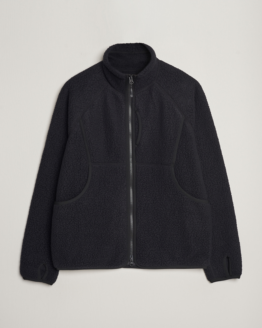 Herre | Trøjer | Snow Peak | Thermal Boa Fleece Jacket Black