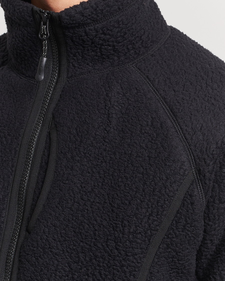 Herre | Trøjer | Snow Peak | Thermal Boa Fleece Jacket Black