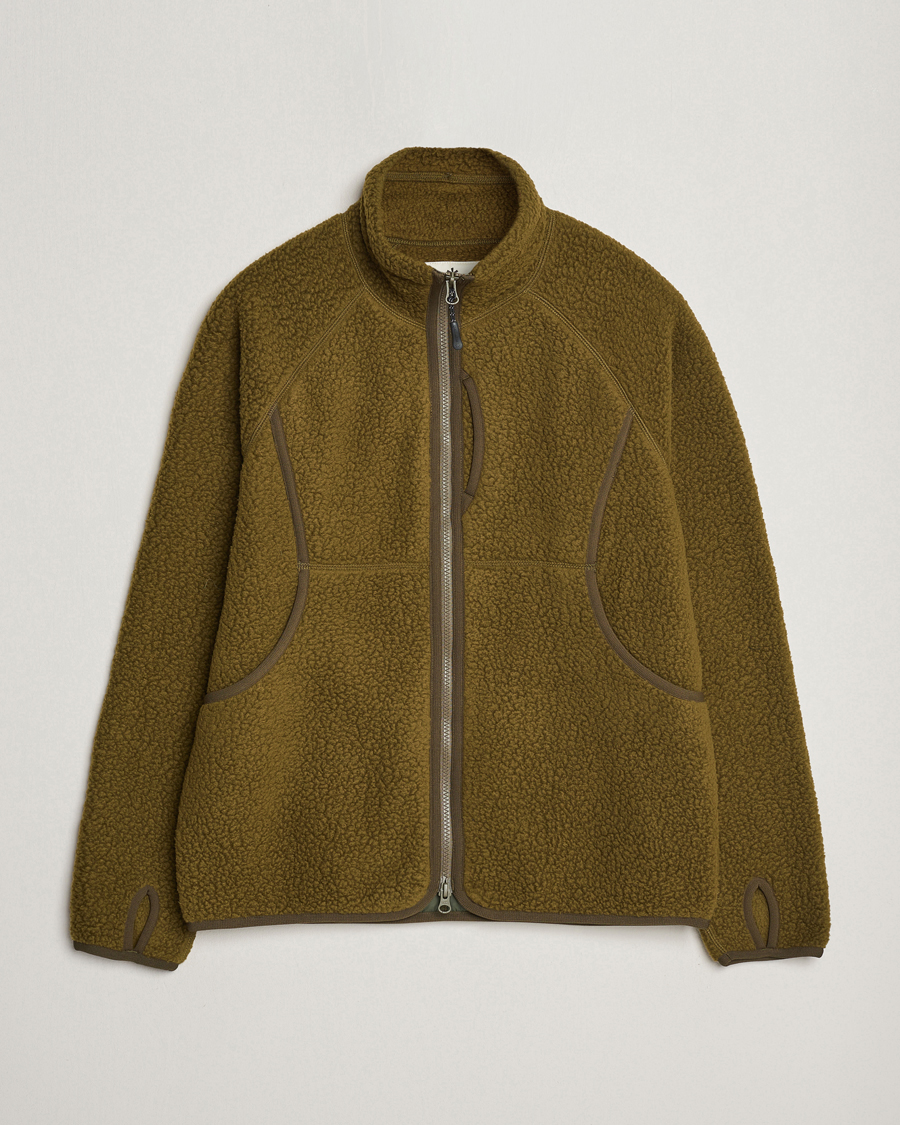 Herre | Trøjer | Snow Peak | Thermal Boa Fleece Jacket Olive