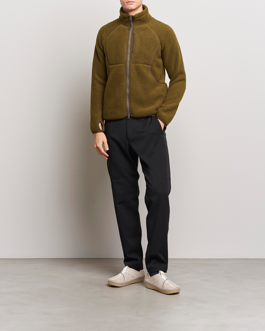 Herre | Trøjer | Snow Peak | Thermal Boa Fleece Jacket Olive