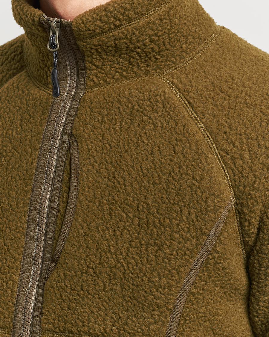 Herre | Trøjer | Snow Peak | Thermal Boa Fleece Jacket Olive