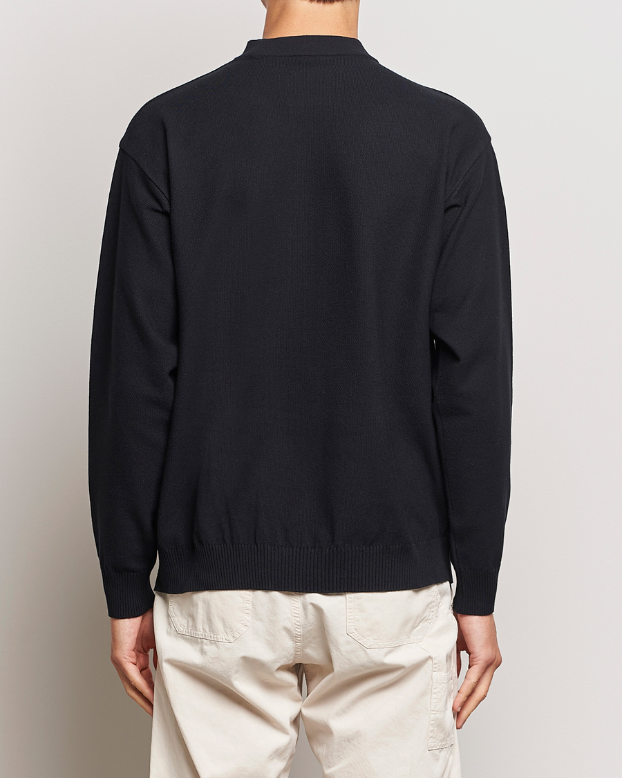 Herre | Trøjer | Snow Peak | Cotton Blend Pullover Black