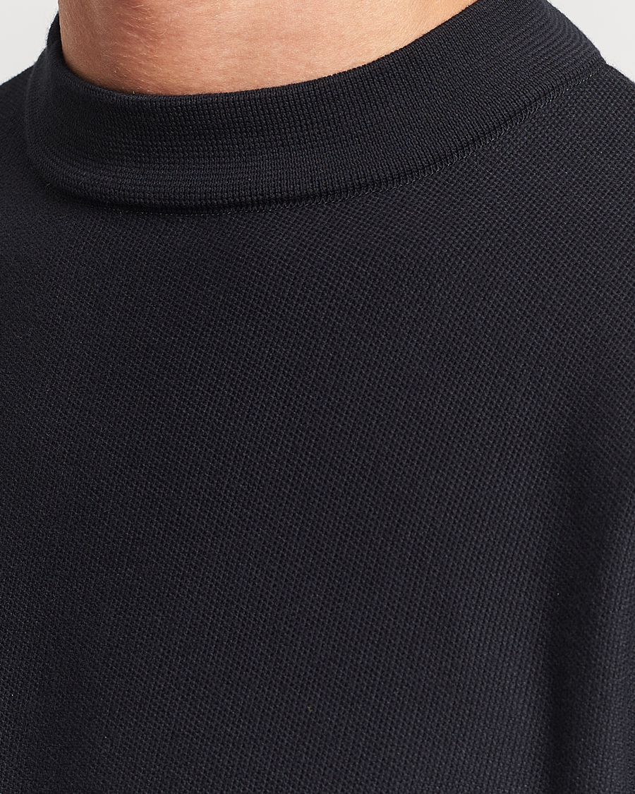 Herre | Trøjer | Snow Peak | Cotton Blend Pullover Black