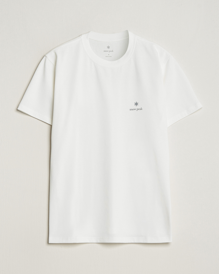 Herre |  | Snow Peak | Logo T-Shirt White