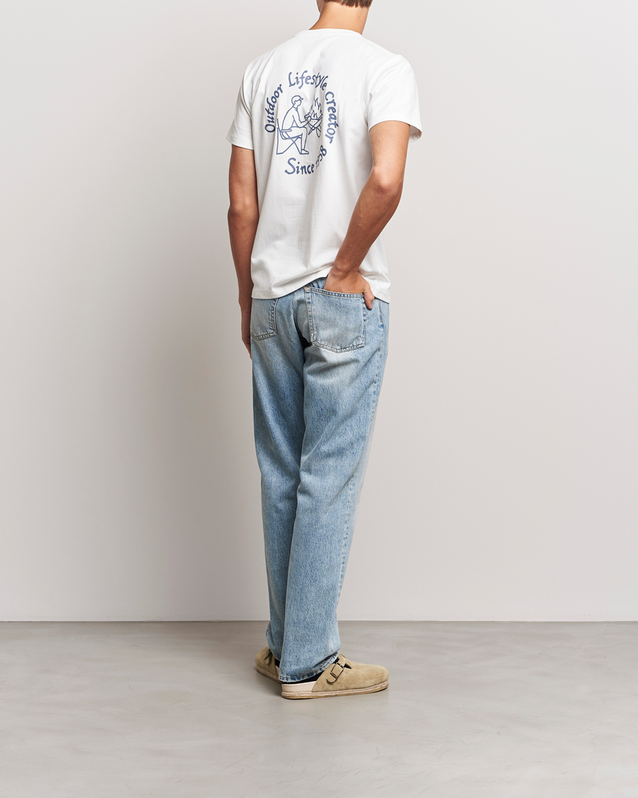 Herre | T-Shirts | Snow Peak | Camping Club T-Shirt White