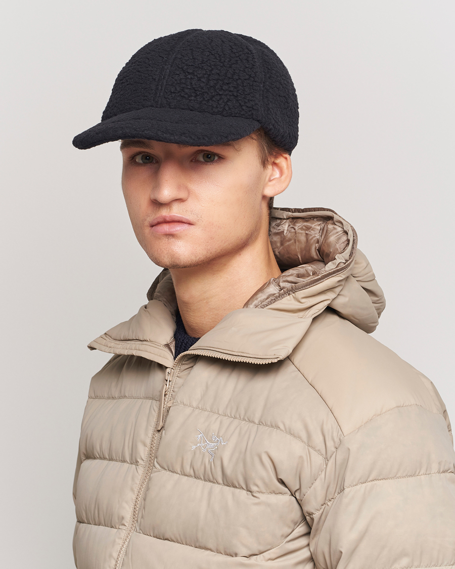 Herre | Snow Peak Thermal Boa Fleece Cap Black | Snow Peak | Thermal Boa Fleece Cap Black