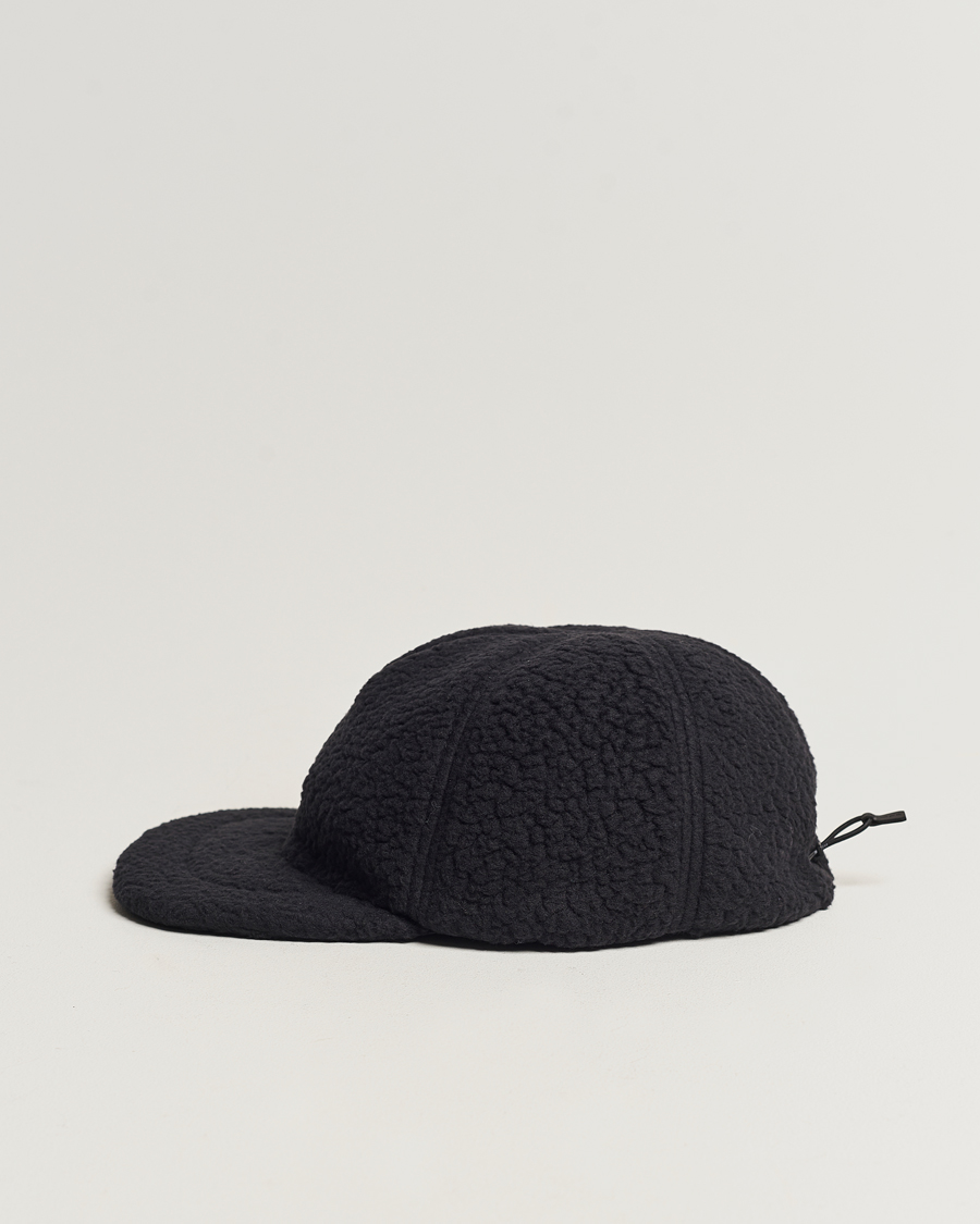 Herre | Snow Peak Thermal Boa Fleece Cap Black | Snow Peak | Thermal Boa Fleece Cap Black