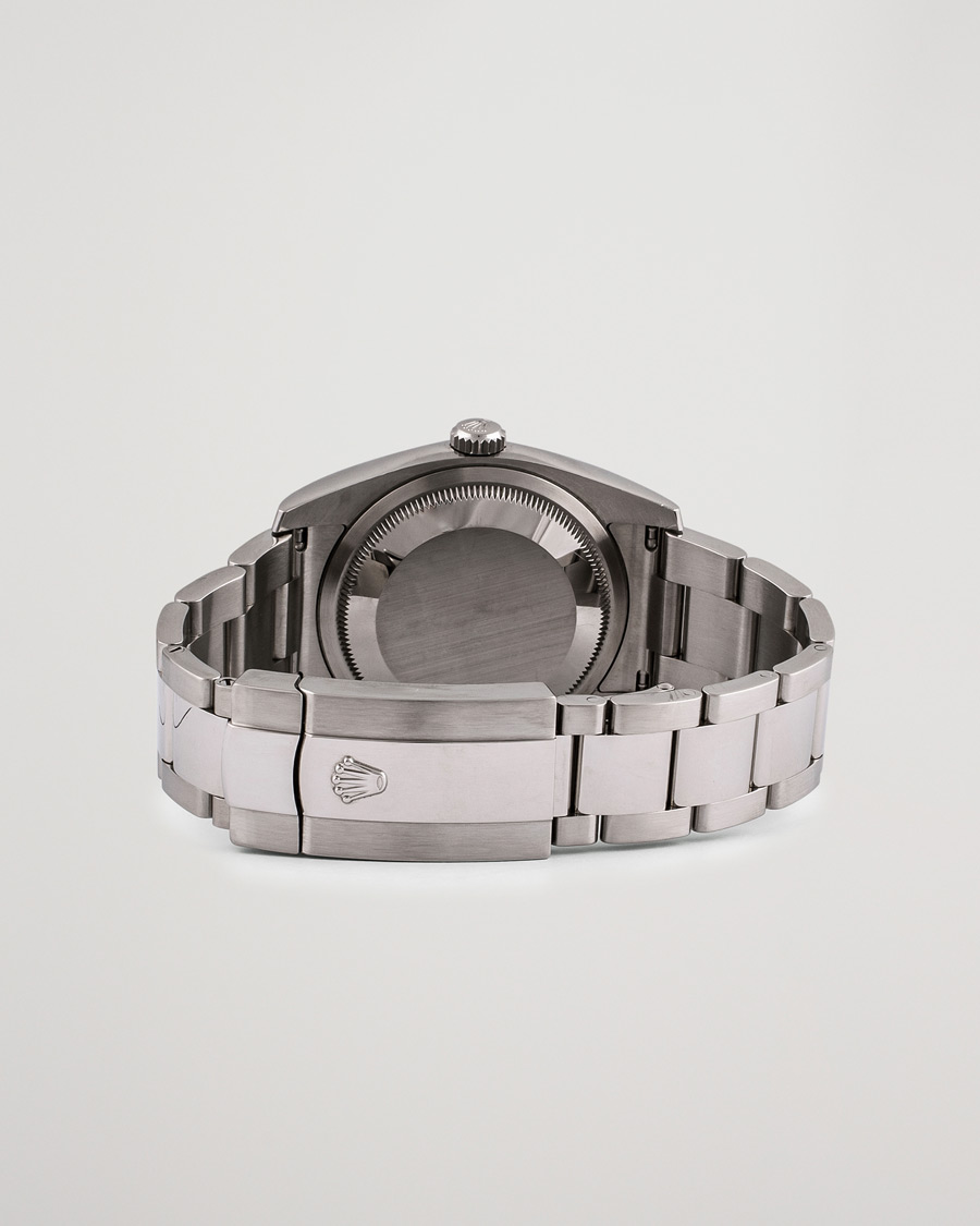 Herre | Rolex Pre-Owned Datejust 116200 Oyster Perpetual Steel Black Steel Blue | Rolex Pre-Owned | Datejust 116200 Oyster Perpetual Steel Black Steel Blue