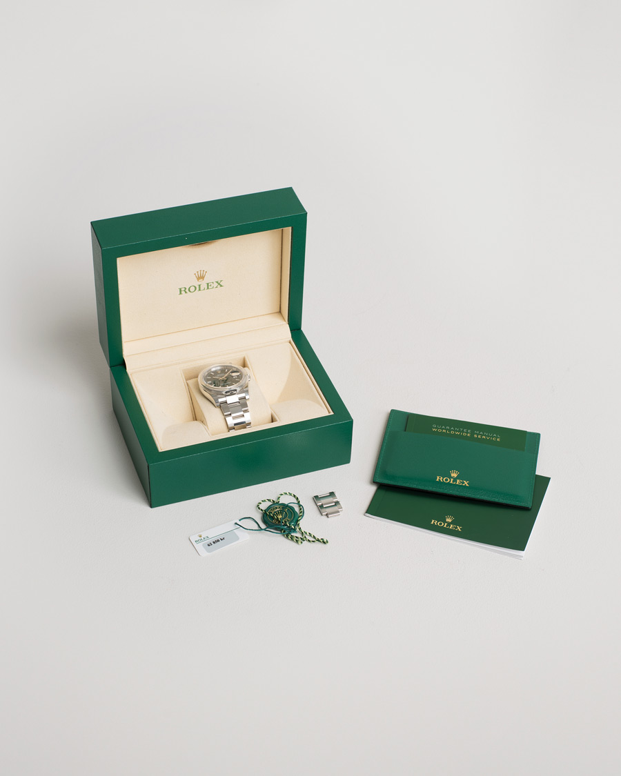 Herre | Rolex Pre-Owned Datejust 116200 Oyster Perpetual Steel Black Steel Blue | Rolex Pre-Owned | Datejust 116200 Oyster Perpetual Steel Black Steel Blue