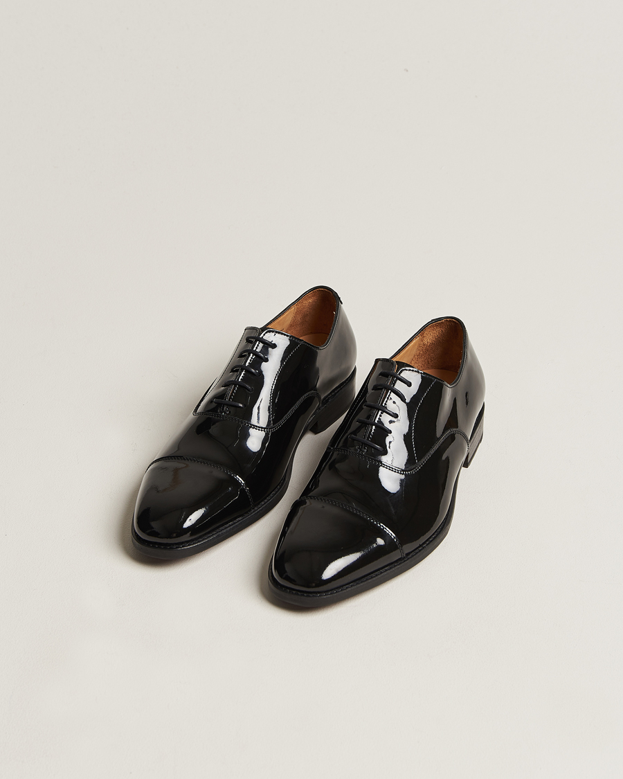 Herre | Håndlavede sko | Myrqvist | Vinterviken Oxford Black Patent